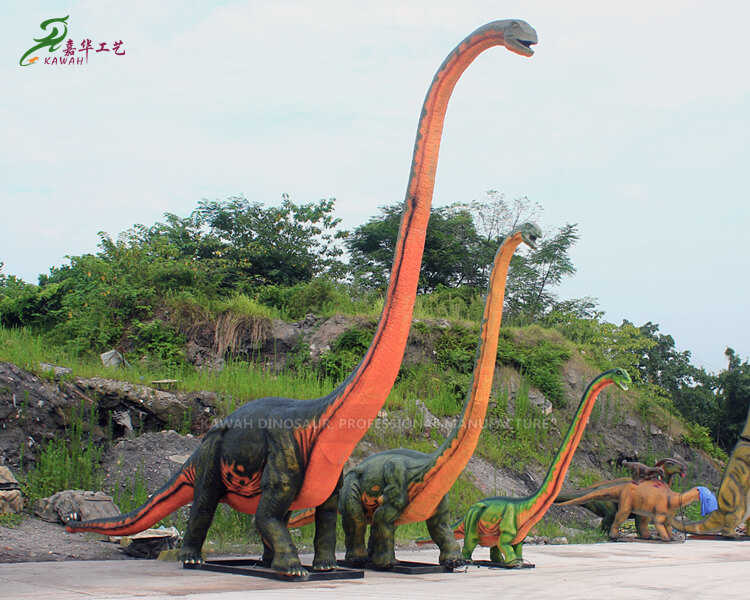 Dinosaurs Animatronic Manifattur tad-Dinsauri tal-Ħajja Shunosaurus AD-051