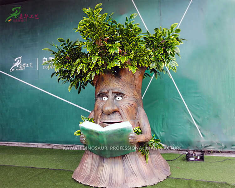 Animatronic Talking Tree With Brach Moves on Sale for Amusement Park TT-2213