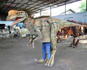 Pērciet reālu dinozauru kostīmu Dilophosaurus DC-934