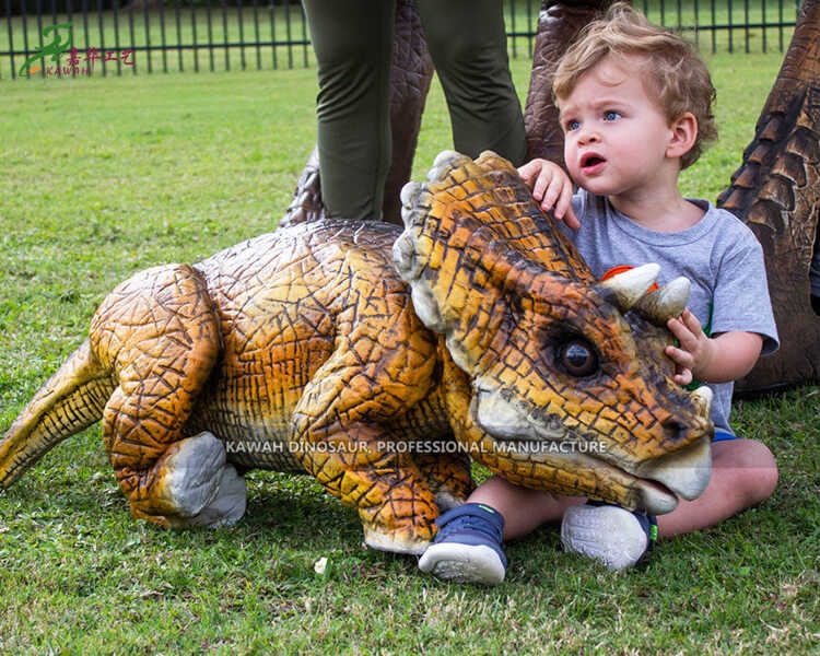 Buy Realistic Baby Dinosaur Puppet Triceratops Kids Favorite Featured Image