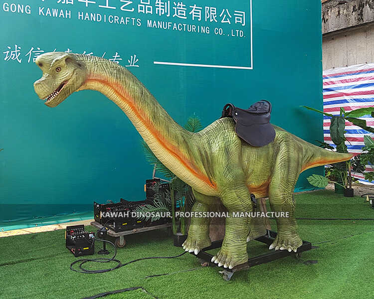 Személyre szabott Brachiosaurus Ride Animatronic Dinosaur Ride Realistic Dino ADR-727