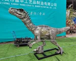 주문을 받아서 만들어진 공룡 애니마트로닉스 공룡 Eoraptor 공룡 동상 AD-107