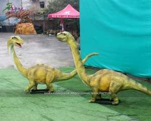 주문을 받아서 만들어진 섬유유리 긴 목 공룡 Mamenchisaurus Zigong 공룡 공장 FP-2423