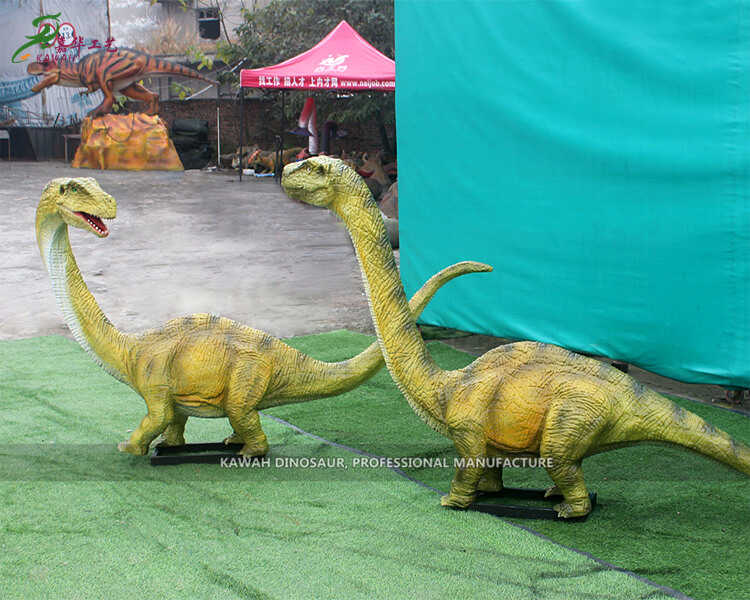 Прилагодено фиберглас Диносаурус со долг врат Mamenchisaurus Zigong Dinosaur Factory FP-2423