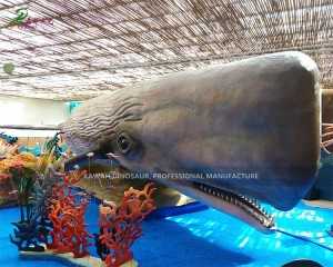 Customized Giant Animatronic Sperm Whale for Indoor Exhibition