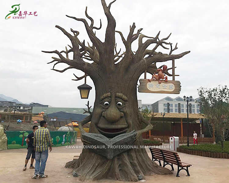 Amusement Park TT-2212 အတွက် စိတ်ကြိုက် Tree Man Talking Tree