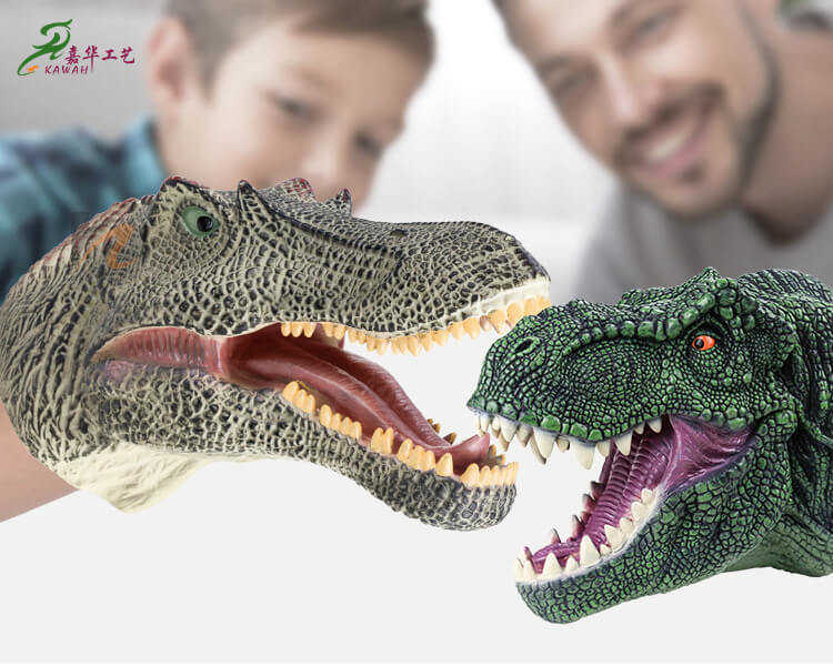 Imikhiqizo Eyisekela I-Dino Park I-Dinosaur Hand Puppet Dinosaur Gloves Interactive PA-2109