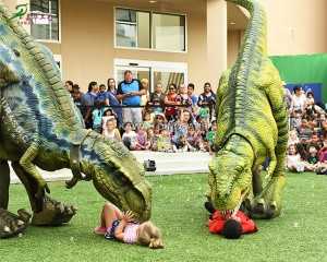 OEM-Hersteller China Amazing Hidden Legs Dinosaurier-Kostüm