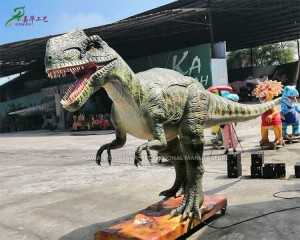 Tovarna dinozavrov Monolophosaurus prilagoditev kip dinozavra v naravni velikosti AD-025