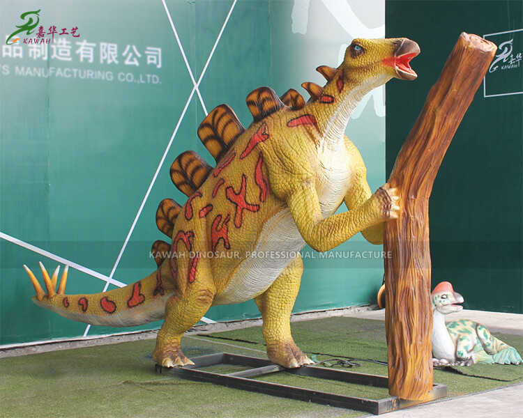 Ile-iṣẹ Dinosaur Wuerhosaurus Realistic Dino Animatronic Dinosaur olupese AD-120