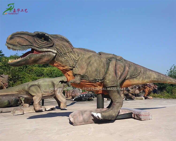 Dinosaurum factorem spectaculi Ambulans Dinosaurum T-Rex Realistica Dinosaurum AD-610