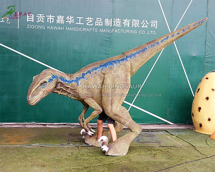 Olupese Dinosaur Realistic Animatronic Costume Raptor Adani DC-929
