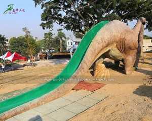 OEM Animatronic Dinosaur For Park Manufacturer –  Dinosaurs Park Decoration Outdoor Kids Dinosaur Slide for Sale  – KaWah