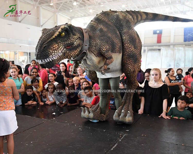 Traje de dinossauro T-Rex realista de entretenimento para show público DC-941