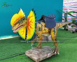 Factory Sale Dilophosaurus Ride Animatronic Dinosaur Ride Dino Theme Park Product ADR-726