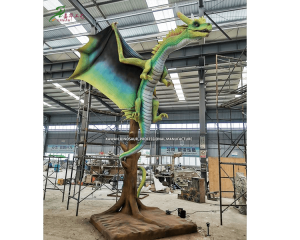 Factory in China Realistic Dragon Statue Animatronik Dragọn Model ahaziri AD-2326