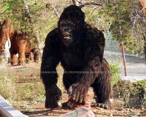ສວນສັດປ່າໄມ້ Gorilla Statue Animal Animatronic AA-1247