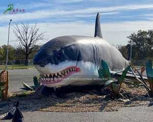Life Size Park AM-1614 үшін Animatronic White Shark сатып алыңыз