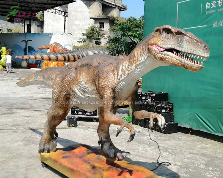 Parque de dinosauros animatrónicos de tamaño natural Deinonychus AD-077