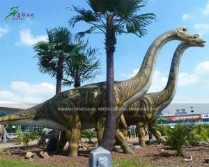 Dinosaur realistiku Brachiosaurus Dinosaur Istatwa Dinosaur Animatronic għall-Bejgħ AD-062