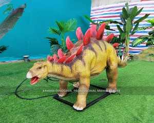 Мини-размер стегозавра L2m Реалистичный динозавр в натуральную величину Статуя динозавра Фабрика Продажа AD-170