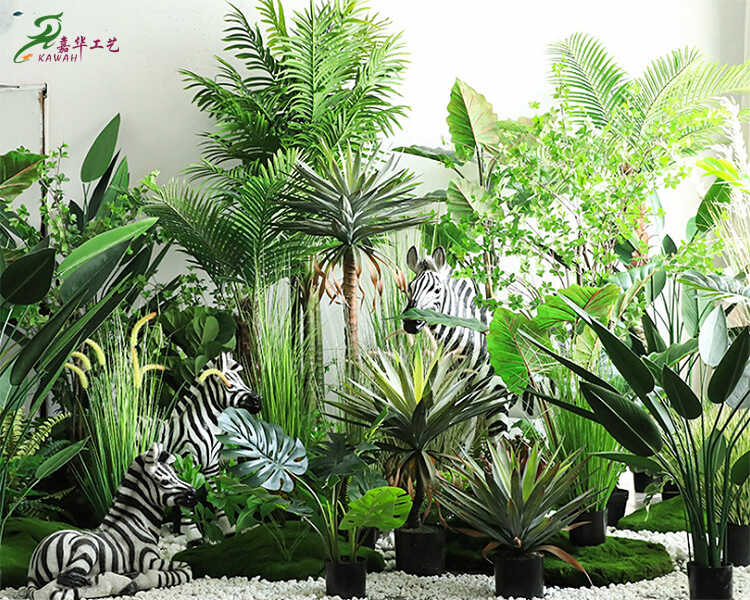 Theme Park Ancillary Products Artificial Plantarum Decoration Factory Sale PA-2108