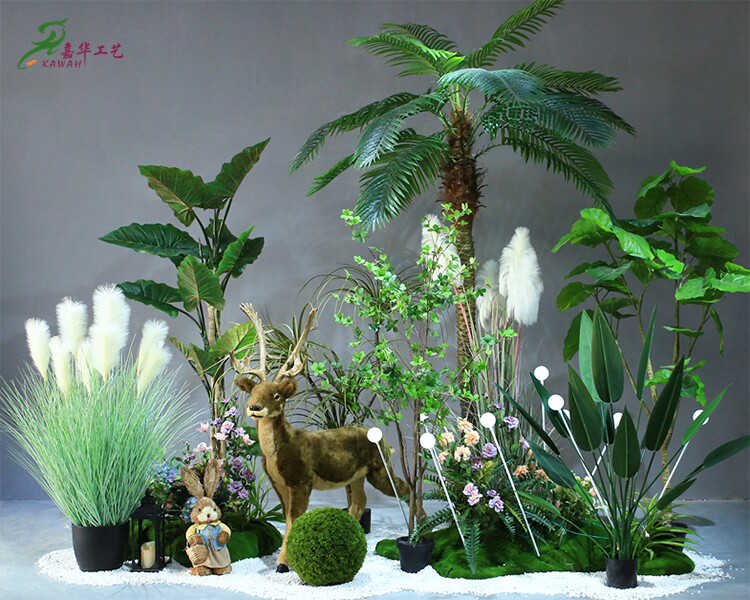 I-Theme Park Ancillary Products Artificial Plants Wholesale PA-2101
