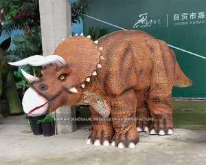 High-Quality Super Realistic Dinosaur Suit Factory –  Triceratops Realistic Dinosaur Costume 2 Person Control Customized  – KaWah