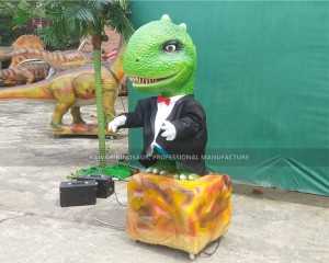 Zigong Dinosaur Theme Park Tecknad Dinosaur Conductor Konkurrenskraftigt pris PA-1923