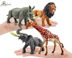 Помошни производи во зоолошката градина Разни сувенири за играчки модели на животни PA-2105