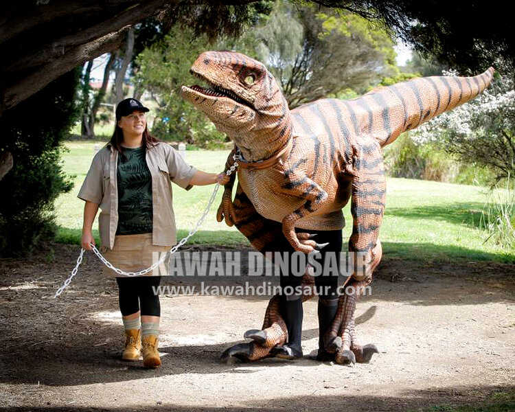 Ifihan ọja ti Dinosaur Costume.