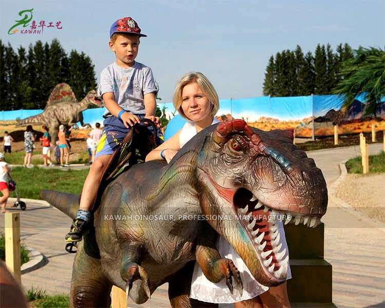 ຜະລິດຕະພັນສວນສະໜຸກອື່ນໆ T-Rex Electric Dinosaur Equipment Dinosaur Ride for Show ADR-711