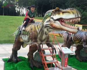 Zigong Dinosaur Allosaurus Realistic Amusement Animatronic Dinosaur Ride for Sale
