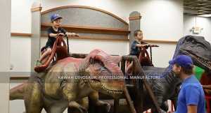 Amusement Park Equipment Coin Operated T-Rex Dinosaur Ride for Kids
