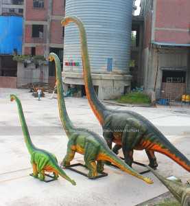 Onye nrụpụta Dinosaur Animatronic Ndụ nha Dinosaurs Shunosaurus AD-051