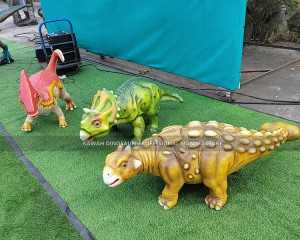 Cumprate Fiberglass Artificial Baby Dinosaur Statue Price Competitive Price FP-2428
