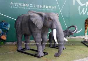 Compra l'estàtua d'elefants de mida natural animal animatrònic realista AA-1228