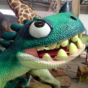 Lägsta pris för Walking Dinosaur Velociraptor Dinosaur kostym för barn
