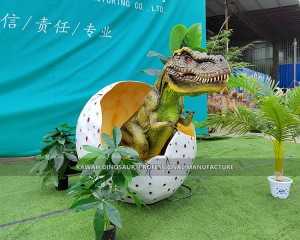 Park PA-1981 için Özel Bebek T Rex Animatronic Dinozor Yumurtası