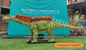 Dinozaurët e personalizuar Amargasaurus Animatronic Dinosaur Manufacturer AD-020