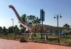 Dino Park Brachiosaurus Dinosaurio Animatronic Dinosaurie i naturlig storlek till salu AD-056