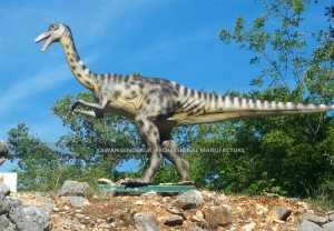 Dino Zoo Park Animatronic Gallimimus Realistic Dinosaur Statue