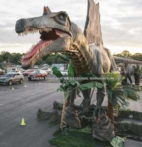 Dinosaurio robótico de dinosaurio animatrónico de China bien diseñado para parque de atracciones
