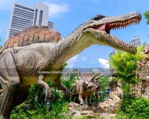 Dinosauro gigante all'aperto Dinosauro animatronico Spinosaurus Jurassic World AD-034