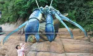 Giant Park Equipment Hermit Crab Statue for Park Display