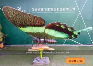 Enorme Bugs Animatronic Insects Animatronic Sommerfuglstatue for Insect Theme Park AI-1454