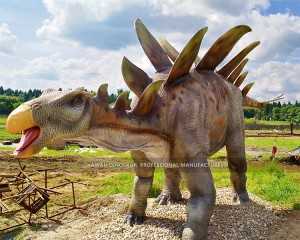 Dinosaurio de tamaño natural Dinosaurio animatrónico Stegosaurus AD-073