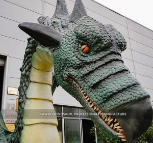 Meet Factory Giant Animatronic Dragon Realistic Theme Park Decoration AD-2325