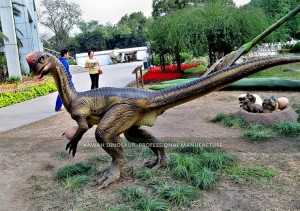 Realistic Dino Oviraptor Customized Dinosaur Garden Statue