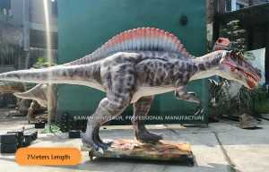 လက်တွေ့ဆန်သောဒိုင်နိုဆော Animatronic Dinosaur Spinosaurus စိတ်ကြိုက်ပြုလုပ်ထားသော AD-038